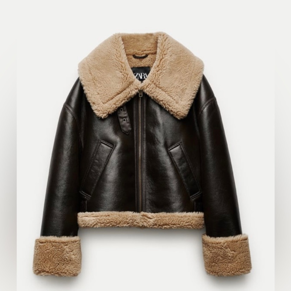 Faux Leather Jacket